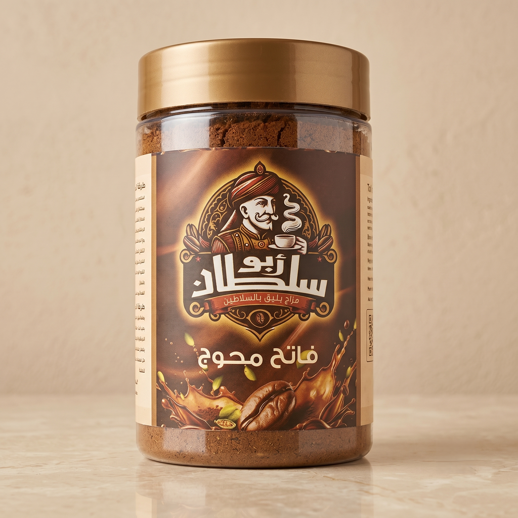 Turkish Coffee - Light El-Mehawega (Cardamom Blend)