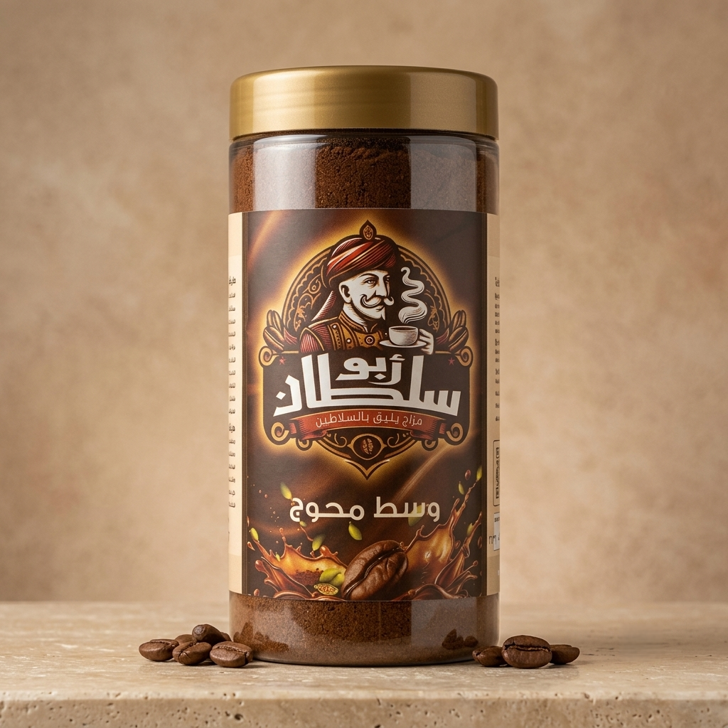 Turkish Coffee - Medium El-Mehawega (Cardamom Blend)