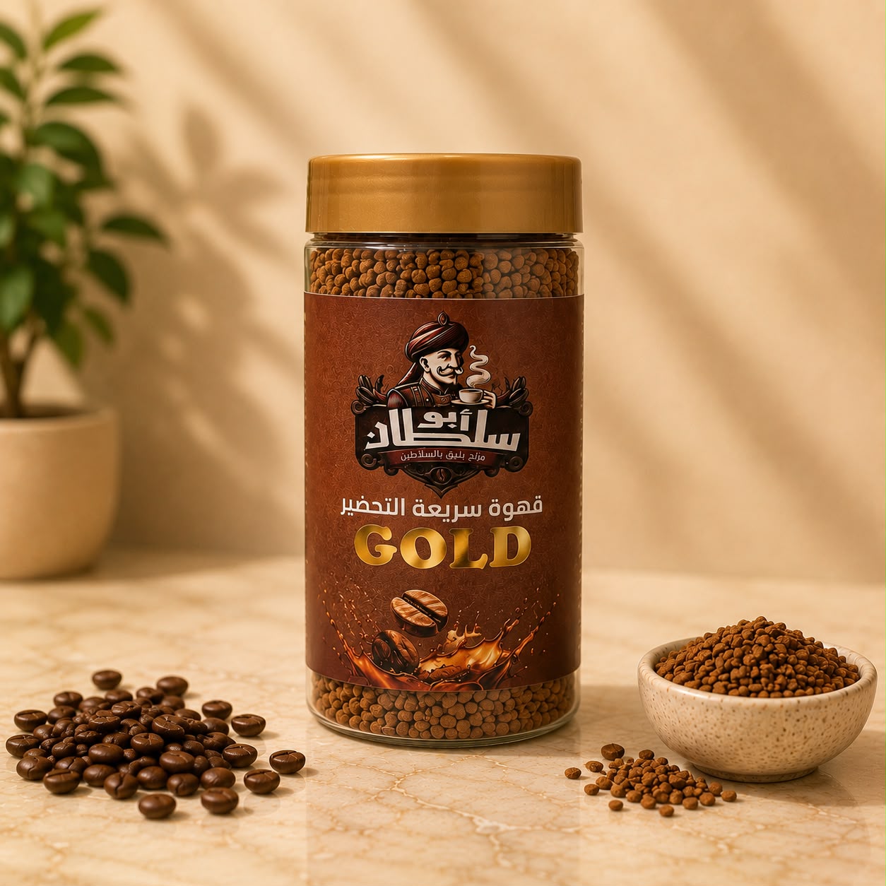 Instant Coffee Gold - Abu Sultan Premium Blend